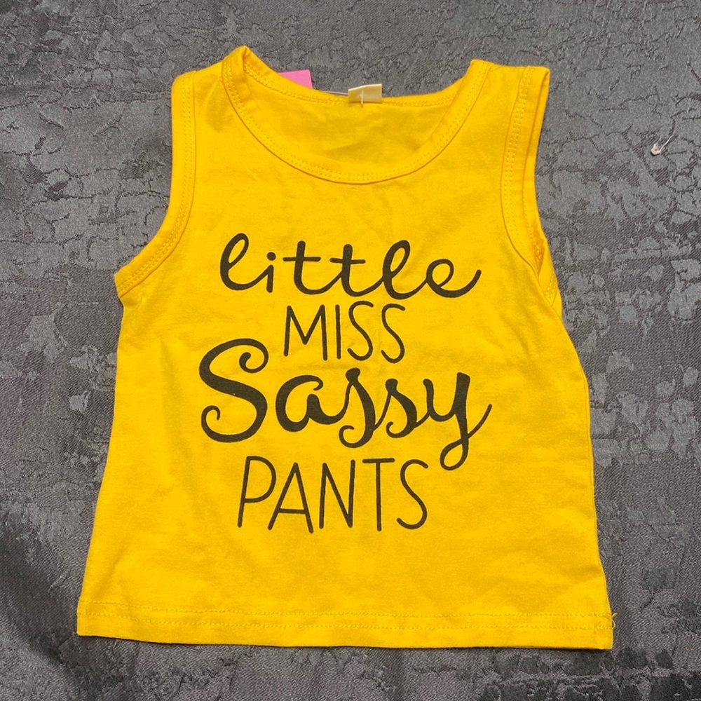 Little Miss Sassy Pants tank